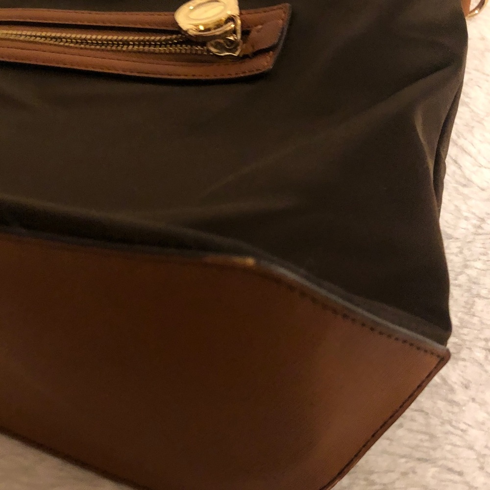 Michael Kors Brown and Tan Nylon Women's Bag - Picture 8 of 10
